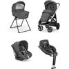 Inglesina Sistema Quattro Inglesina Aptica Con Darwin E Base Isofix 360° Velvet grey