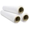 OFITURIA Film estensibile, Film plastico per imballaggio, Proteggi rotolo in plastica bianca per spedizioni e traslochi, Rotolo da 50 cm e fino a 400 m estensibile - Ofituria (3 unità)