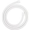 ROGER Tubo flessibile o flessibile per doccia in PVC colore bianco perla 1,7 m