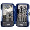 Draper,Am-Tech - Set di 15 punte per trapano per muratura da 400 mm