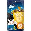 Purina Felix Party Mix Cheezy Mix - cheddar, gouda ed edamer - 60 gr