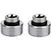HATOOLHA Adattatore per Rubinetto in Ottone - Filettatura Maschio per Bagno, Aeratore per Lavandino, Adattatore Aeratore per Purificatore d'Acqua (M16 X G3/4)
