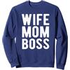 Funny Gifts for Working Mom This Woman Wife Mom and Boss Funny Mothers Day Gift Cute Felpa