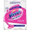 Vanish Gold Oxi Action - Detergente per tappezzeria e tappeti, polvere smacchiante per la pulizia di grandi aree, 650 g, rimuove 3 volte più sporco e peli di animali domestici rispetto