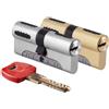 IFAM Cilindro di Alta Sicurezza WX1000, 35x35 mm, Serratura per Porta Esterna, Profilo Europeo, Resistente All'Effrazione, Anti-Scasso, Anti-Trapano, Anti-Bumping, Include 5 Chiavi, Colore Ottone