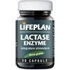 ALGILIFE LIFEPLAN Lactase Enzyme | Fermenti Lattici, Fermenti Lattici Probiotici, Fermenti lattici adulti per la Digestione del Lattosio | Fermenti Lattici Bambini senza Glutine (30 Capsule, scorta 1 mese)