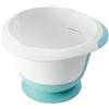 keeeper Ciotola per Mescolare Alimenti con Ventosa e Superficie Antiscivolo, Plastica, 1,5 l, Mariella, Verde menta/Bianco