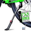 RBRL Cavalletto per bicicletta con distanza tra fori di 18 mm, supporto per bicicletta regolabile in lega di alluminio, durevole e antiscivolo, adatto per MTB da 24-29 pollici, Ebike, carico normale