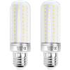 HZSANUE LED Lampadine Mais 32W, E27 Vite Edison Lampadine, 3000K Bianco Caldo, 3600LM, 240W Lampadina Incandescenza Equivalenti, Non Dimmerabile, Confezione da 2