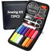 RFWIN Kit da cucito portatile RFWIN, 72 pezzi, kit da cucito da viaggio con borsa, ideale per principianti, bambini, uso domestico e di emergenza