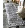 Unique Loom Tappeto Unico Loom 3134055, 2.5 x 13, Grigio Scuro