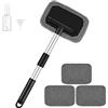 YICH Auto Parabrezza Cleaner Spazzola Parabrezza Pulitore Pulizia Auto con 5 Cuscinetti Riutilizzabili e Lavabili per La Pulizia del Vetro del Parabrezza Dell'Auto