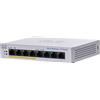 Cisco Business CBS110-8PP-D Unmanaged Switch | 8 porte GE | Partial PoE | Desktop | Ext PS | Limited Lifetime Protection (CBS110-8PP-D)