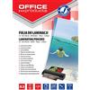 OFFICER PRODUCTS OFFICE PRODUCTS Fogli Plastificatrice A3 / 2 x 80 Micron/Confezione da 100 pezzi/Pouches per plastificazione per documenti/Finitura Lucida/Foglio di Laminazione