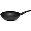 PRESTIGE - Thermo Smart - Padella antiaderente per wok - Stirfry - Induzione, Piano cottura a gas ed elettrico - 28 cm