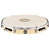 Meinl Percussion Pandeiro with Jingles, Colore African Brown opaco 10 (PA10PW-M)