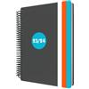 Collins Debden Delta - Agenda accademica 2023-24, formato A5, giornaliera, da metà anno, per scuola, università o università, da agosto 2023 ad agosto 2024, colore blu, FP51M.60-2324
