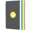 Collins Debden Delta FP53M.45-2324 - Agenda accademica 2023-24, formato A5, visualizzazione settimanale, per scuola, università o università, da agosto 2023 ad agosto 2024, colore: giallo