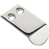 Accuride MG.185028.22 - Maniglia per cassetti a scomparsa in acciaio INOX lucido, con angolo piatto, LA 12 mm, profondità 28 mm