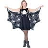Ciao - Spider Lady Costume con Mantello, Nero, Taglia Unica, 16494
