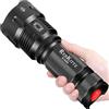 REHKITTZ Torcia LED 3300 Lumen Ultra Potente Regolabile Zoomable Torcia, per Attività Esterne o Fai Da Te.