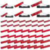 PH PandaHall 150 Pz Spille Da Balia Autoadesive 3 Misure - Spille Adesive Nere per Targhette e Nastri Identificativi