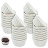 MIVAIUN 1000 Pz Piccoli Pirottini di Carta Bianchi per Cupcake Pirottini di Carta per Muffin, Cupcake, Caramelle al Cioccolato, Resistente al Grasso (Bianco)