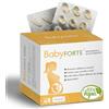 BabyFORTE® Gravidanza Multivitaminico | acido folico, Quatrefolic® + Omega 3 DHA EPA | Vegano | 180 Capsule | Allattamento Integratore