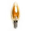 Aigostar Lampadina Led Vintage a Filamento E14 C35 a candela 4W Bianco caldo 2200K Aigostar