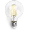 Aigostar Lampadina Led a Filamento E27 G80 a globo 6W Bianco caldo 2700K Aigostar