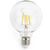 Aigostar Lampadina Led a Filamento E27 G95 a globo 6W Bianco caldo 2700K Aigostar