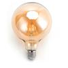 Aigostar Lampadina Led Vintage a Filamento E27 G125 a globo 4W Bianco caldo 2200K Aigostar