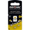 Rayovac Batteria acustica Rayovac 10 Giallo 1,45V Zinco-Aria confezione da 6 pile