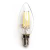 Neos Lampadina Led a Filamento E14 C35 a candela 4W Bianco neutro 4000K Neos
