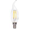 Neos Lampadina Led a Filamento E14 CL35 a colpo di vento 4W Bianco caldo 2700K Neos