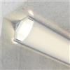 M LEDME Profilo Led angolare L per strisce Led 12-24V a superfice 2 metri in alluminio M LEDME