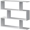 Libreria athena bianco lucido, 110x25x97 cm
