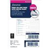 Filofax Diario settimanale con note 2024 per agenda ad anelli Filofax Pocket - Multilingua