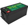 48V 50AH 2.4kwh LIFEPO4 PACCO BATTERIA RICARICABILE LITIO FERRO FOSFATO PILA