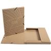 Exacompta 59247E Scatola archivio Eterneco con elastico dorso di 2,5 cm linea in carta rivestita con olio vegetale per una reale resistenza all'acqua senza plastica disegno casuale Visual assortiti