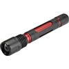 TFA Dostmann Lumatic 43.2036.01 - Torcia a LED, 3 modalità (forte/bassa/lampeggiante), messa a fuoco, resistente agli spruzzi, colore: Nero