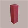 LUCGEL 10 Pz Scatola Astuccio Porta 1 Bottiglia 750 ml Olio Vino Cartoncino Seta Bordeaux 90x90H340mm