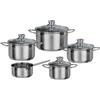 GSW 813259 - Batteria di pentole Mirage, 9 Pezzi