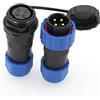 DRRI DRR SD20 Impermeabile Aviazione Connettore Coppia in linea Spina con Presa 4Pin IP68 per Sistema di Energia Solare