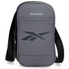 Reebok Bagaglio- Borsa da corriere Uomo, Grigio, 10,5 cm x 18 cm x 2 cm