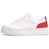 Guess GIAA5, Scarpe con Lacci Donna, White Orange, 38 EU
