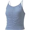 PUMA LOW STUDIO FOUNDATION RUCHED TANK Canotta Sportiva Donna