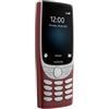 Nokia Cellulare Nokia 8210/2.8/TA-1489 DS/4G/128MB/Dual Sim/Blu/Radio FM Wireless Rosso