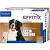 Virbac EFFITIX CANI XL 40-60 KG - 4 PIPETTE - scadenza vicina 31/10/2026