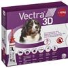 Ceva VECTRA 3D SPOTON 3 PIPETTE 40 KG scadenza 30/04/2024